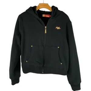 Apple Bottoms Faux Fur Lined Zip Hoodie